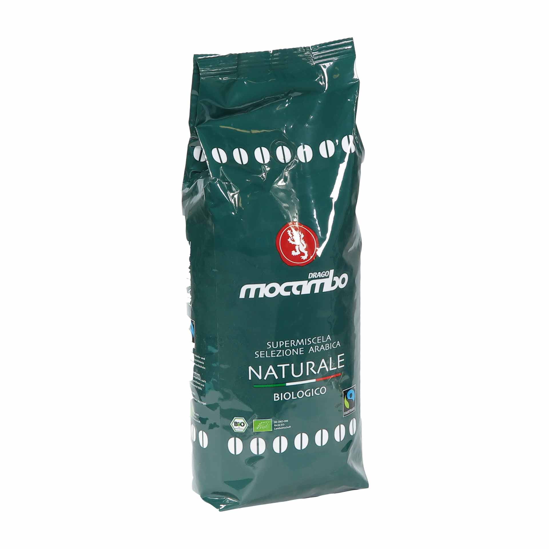 Mocambo Espresso NATURALE Biologico 1kg Bohnen