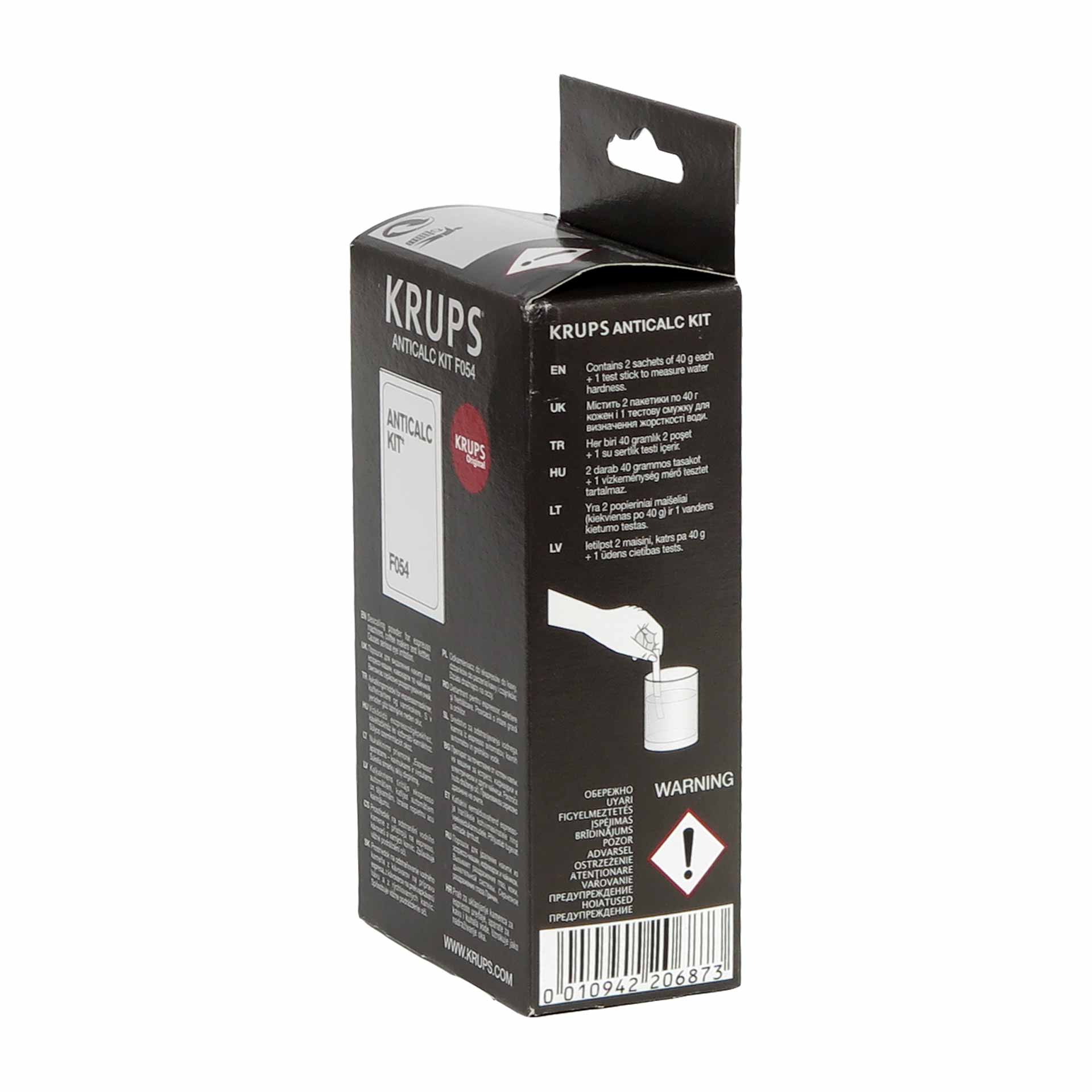 B-Ware Krups Entkalkerpulver + Teststäbchen F05400B