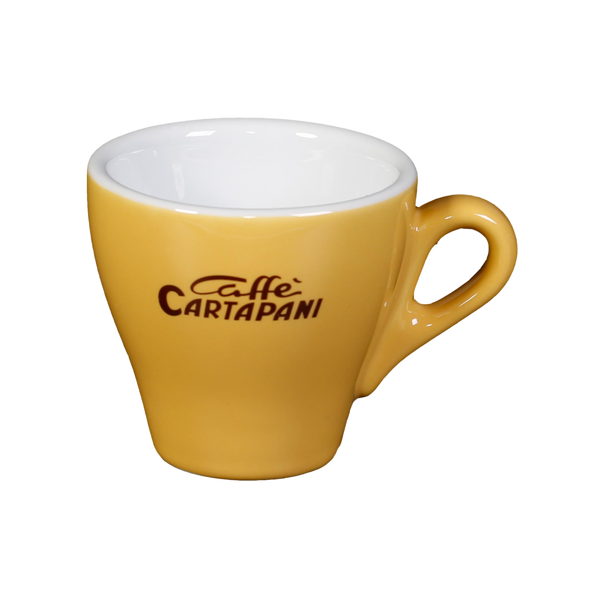 Caffè Cartapani Espressotasse, gelb Caffè Cartapani Espressotasse, gelb