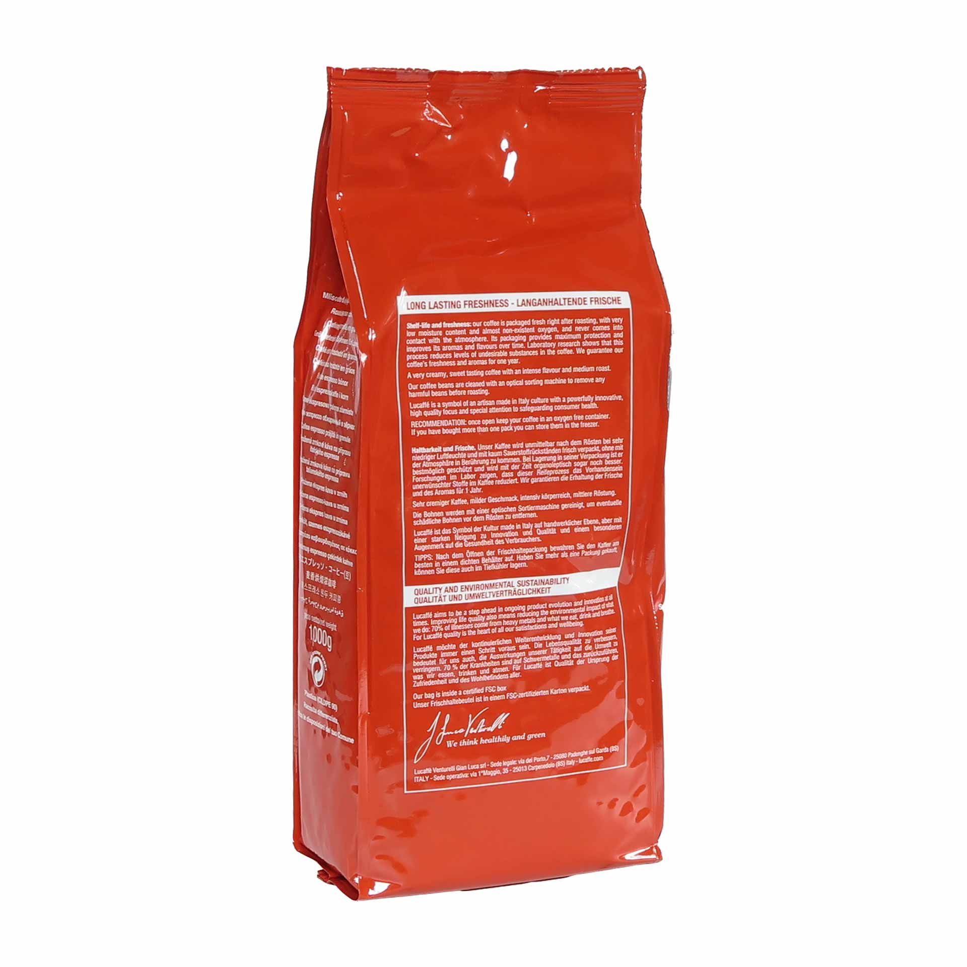 Lucaffe Espresso Bar 1000g Bohnen