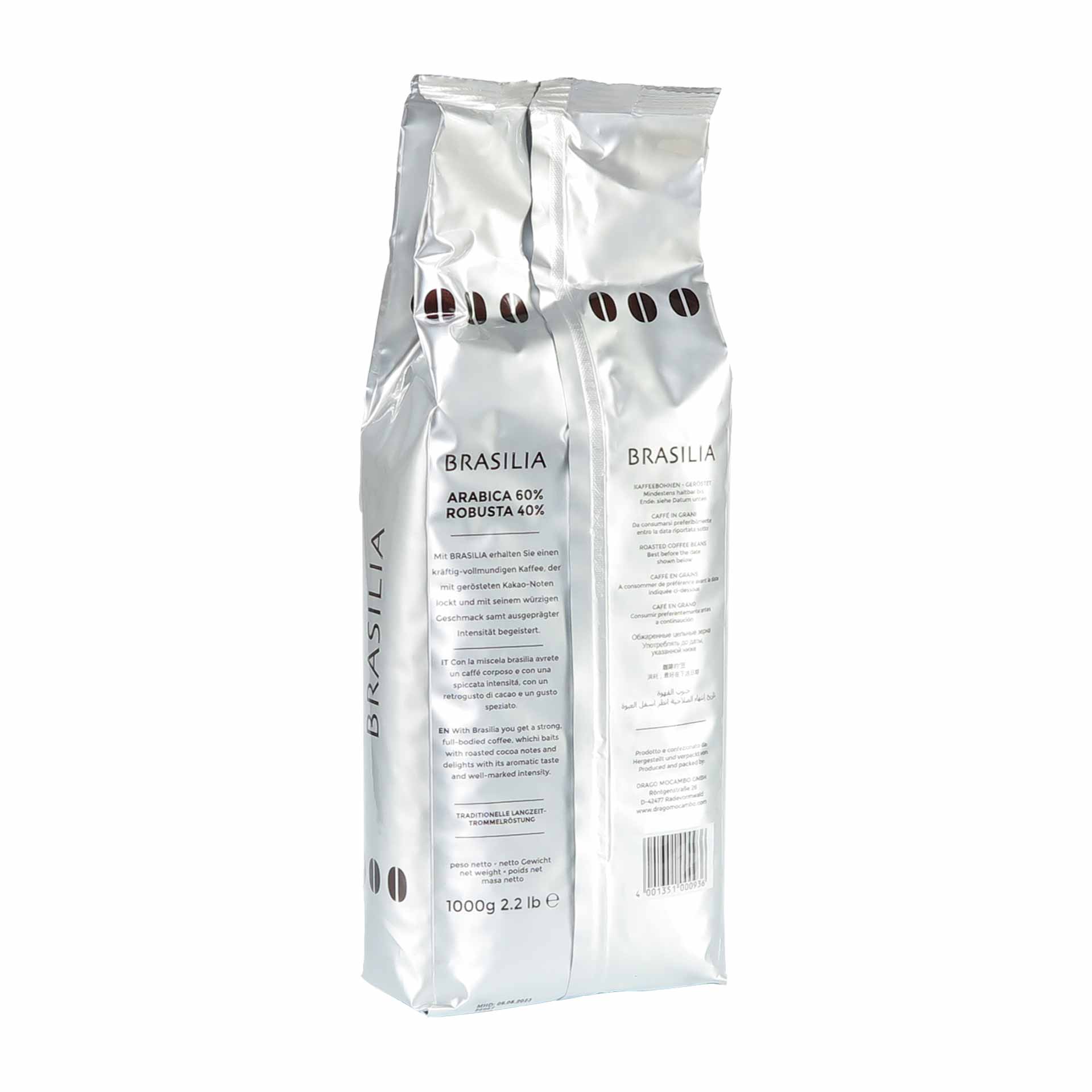 Mocambo Espresso Brasilia 1000g Bohnen