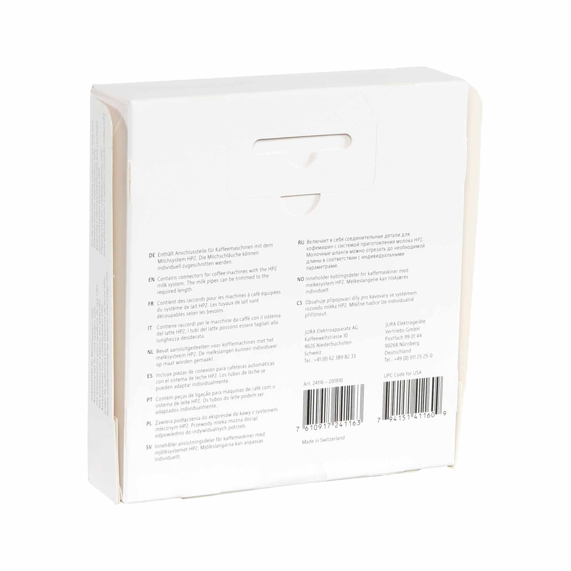 Jura Zubehörset für Milchsystem HP2