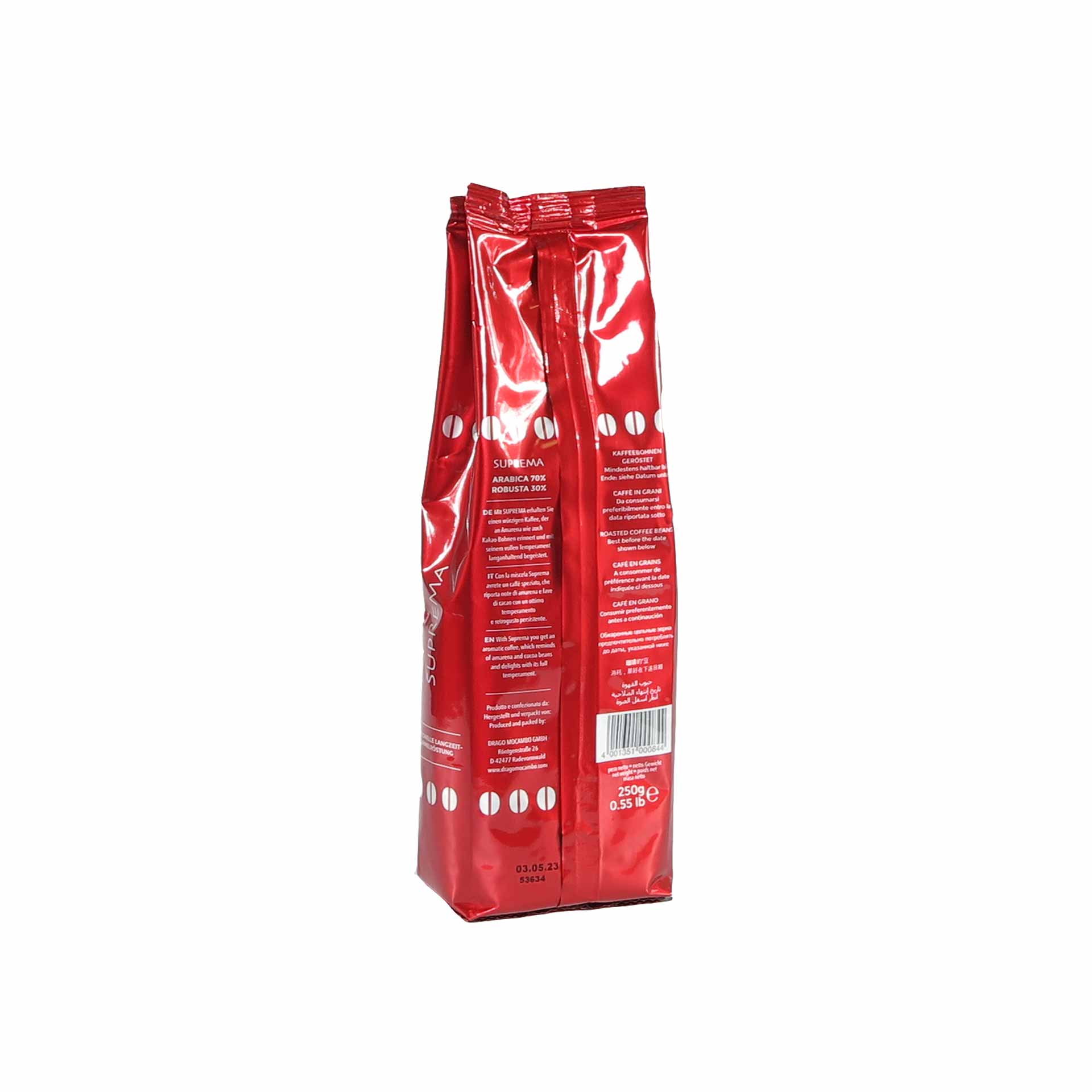 Mocambo Espresso Suprema 250g Bohnen