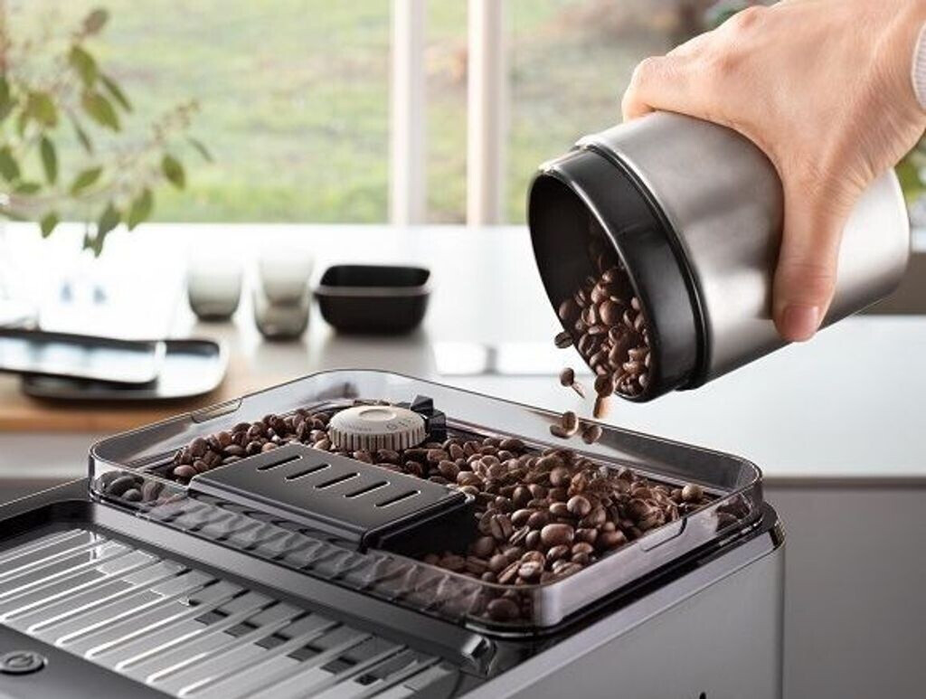 De Longhi Kaffeevollautomat Eletta Explore ECAM450.55.G, grau inkl. Starter-Paket