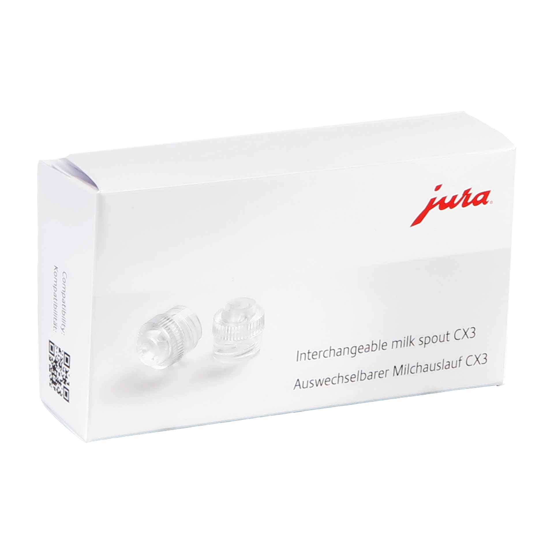 B-Ware Jura Auswechselbarer Milchauslauf CX3 Feinschaumdüse 10er