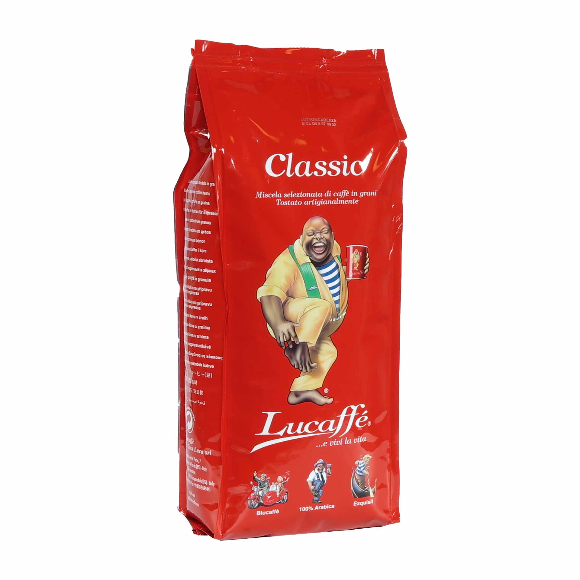 Lucaffe Kaffee Classico 1000g Bohnen