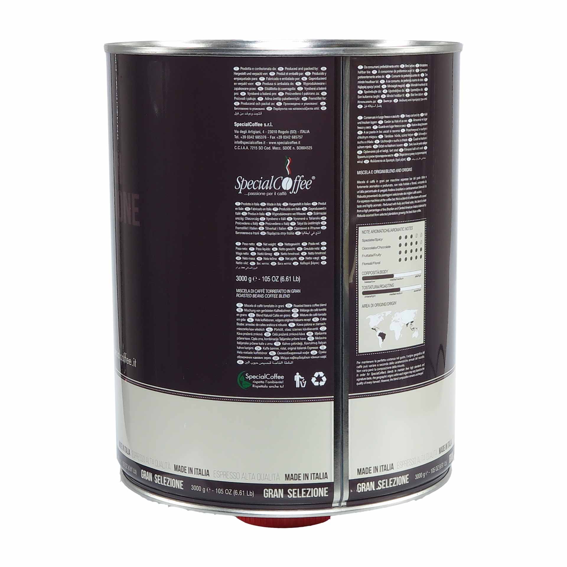 Special Coffee Espresso Gran Selezione 3000g Bohnen