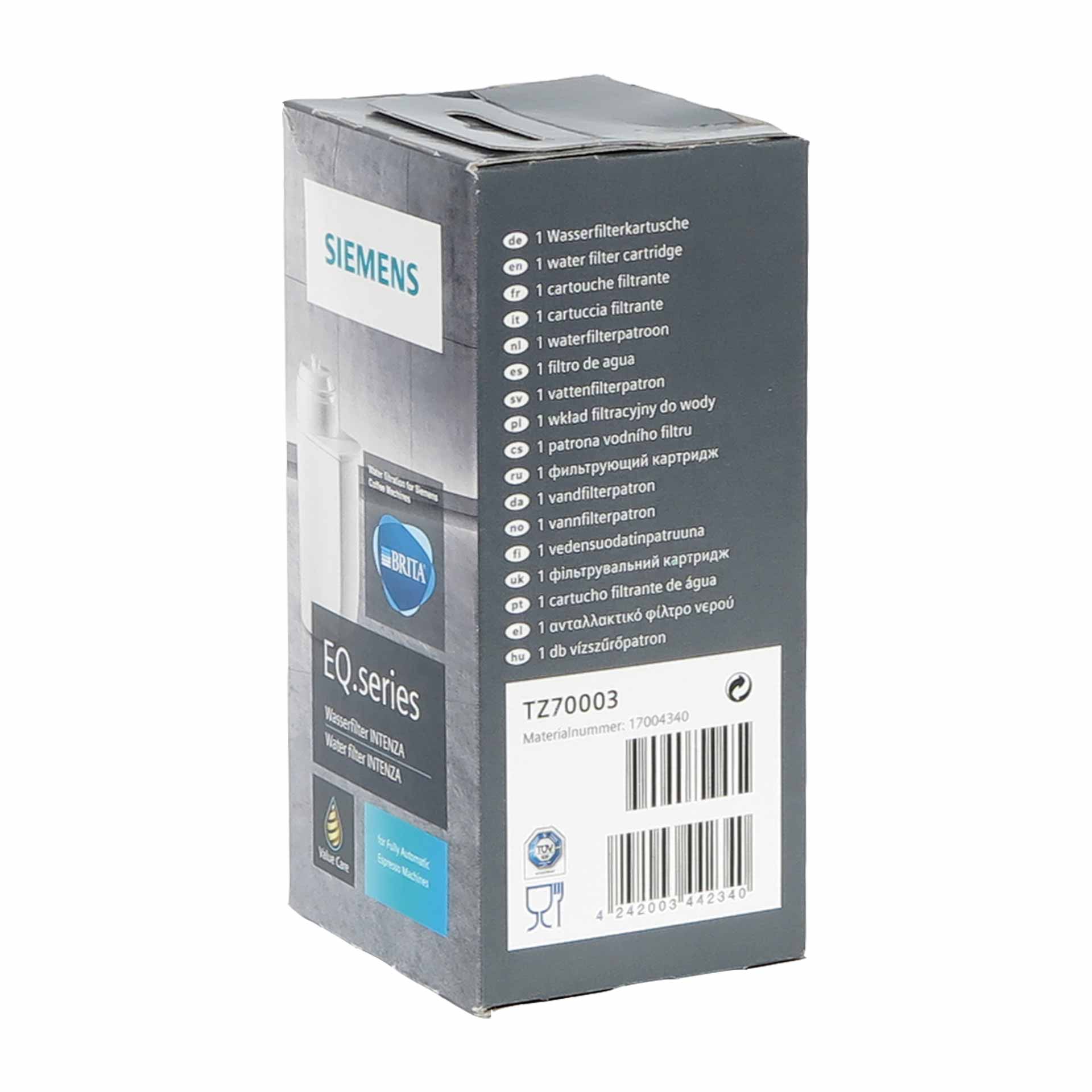 Siemens Filtros Intenza TZ70003 - solo 9,99 € para