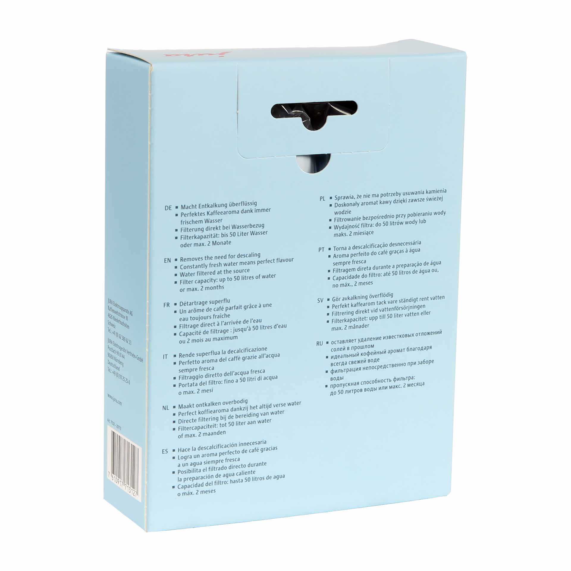 Jura Claris BLUE+ Filterpatrone, 3er-Set
