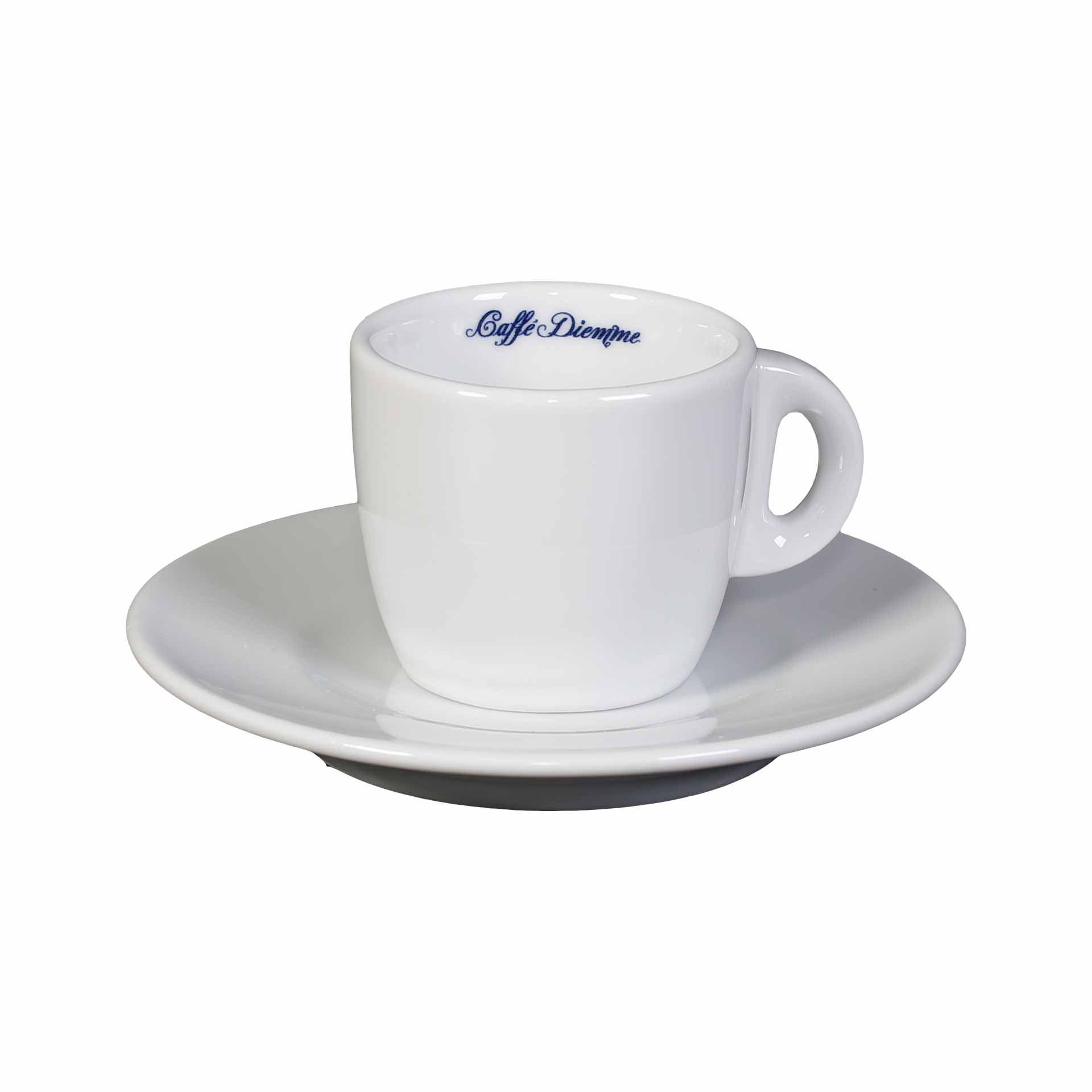 Diemme klassische Espressotasse Ristrettotasse mit Untertasse