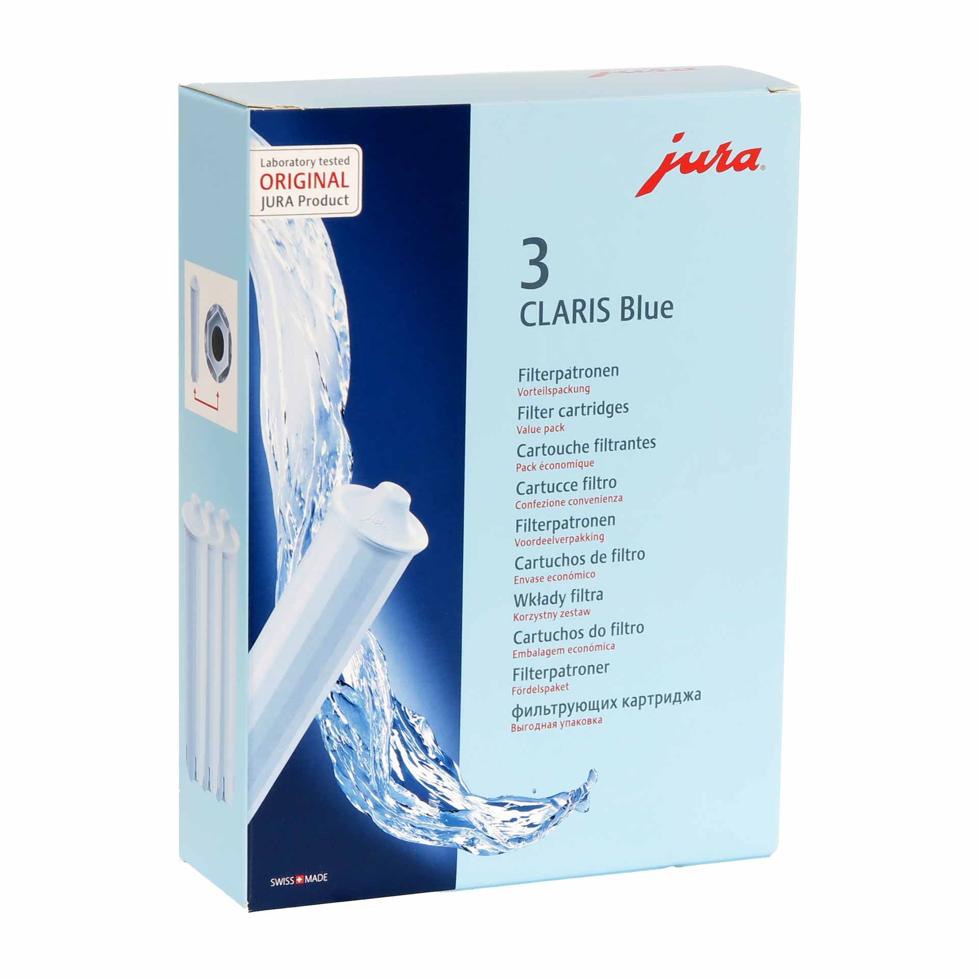 Jura Claris BLUE+ Filterpatrone, 3er-Set