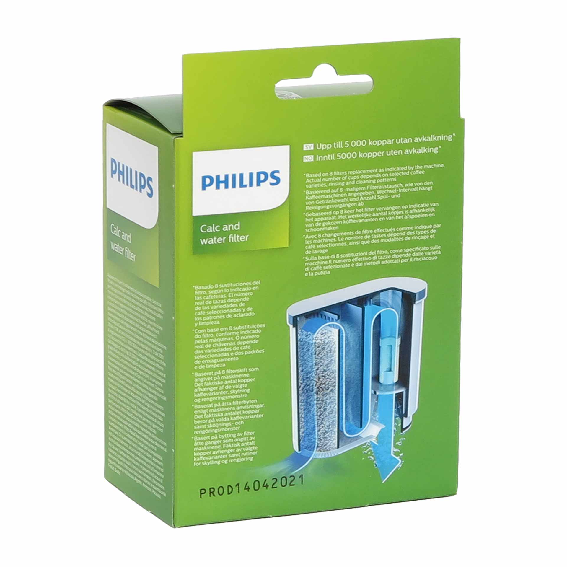 Saeco AquaClean Kalk- und Wasserfilter 2er Pack