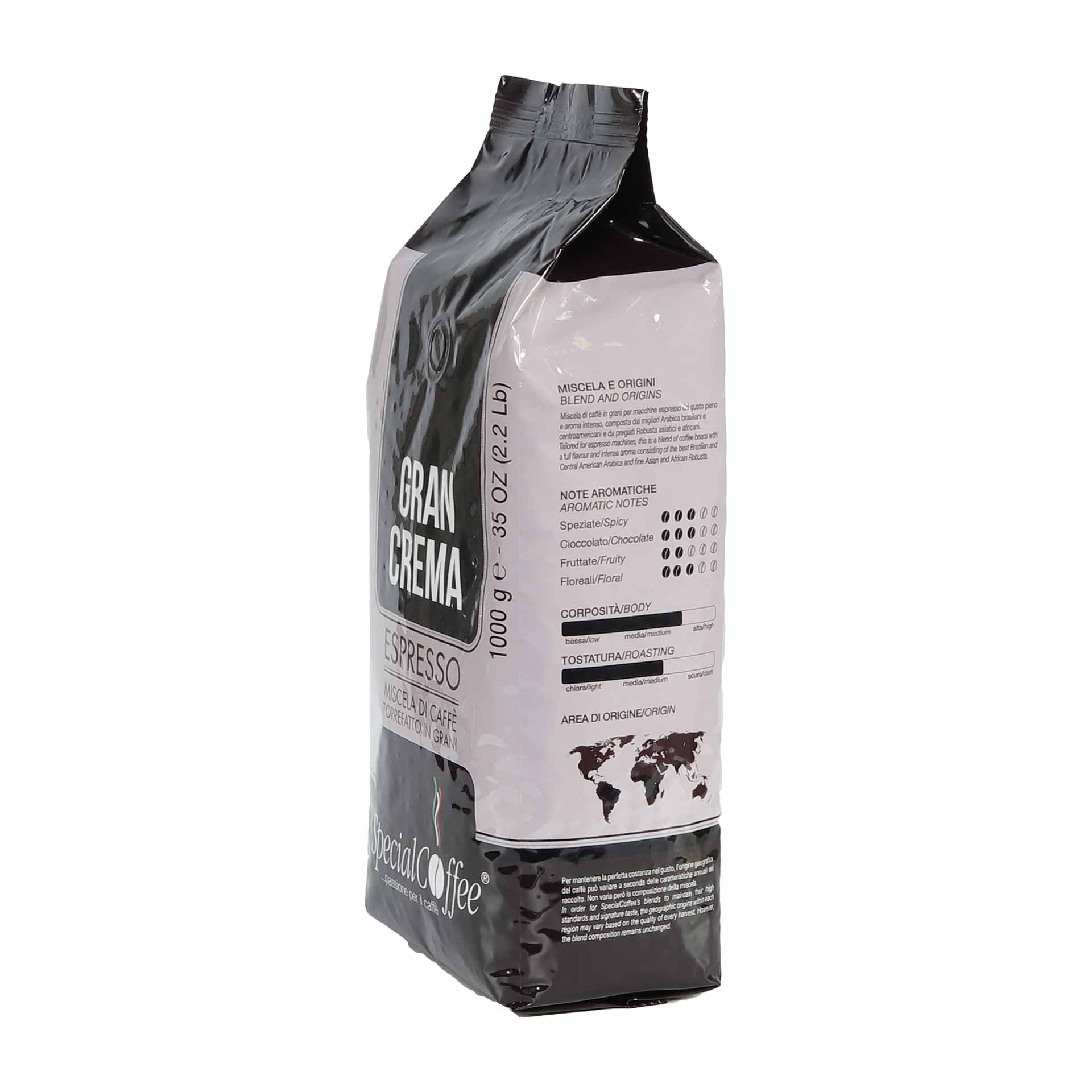 Special Coffee Espresso Gran Crema 1000g Bohnen