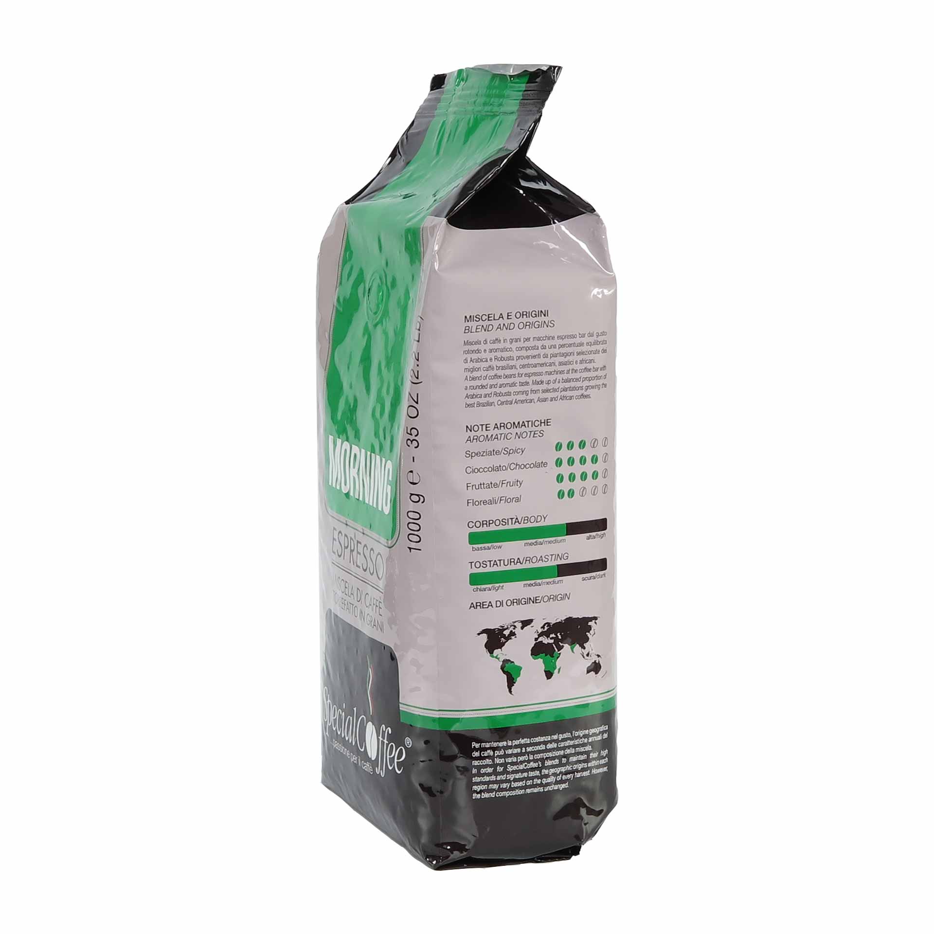Special Coffee Espresso Morning Arabica 1000g Bohnen
