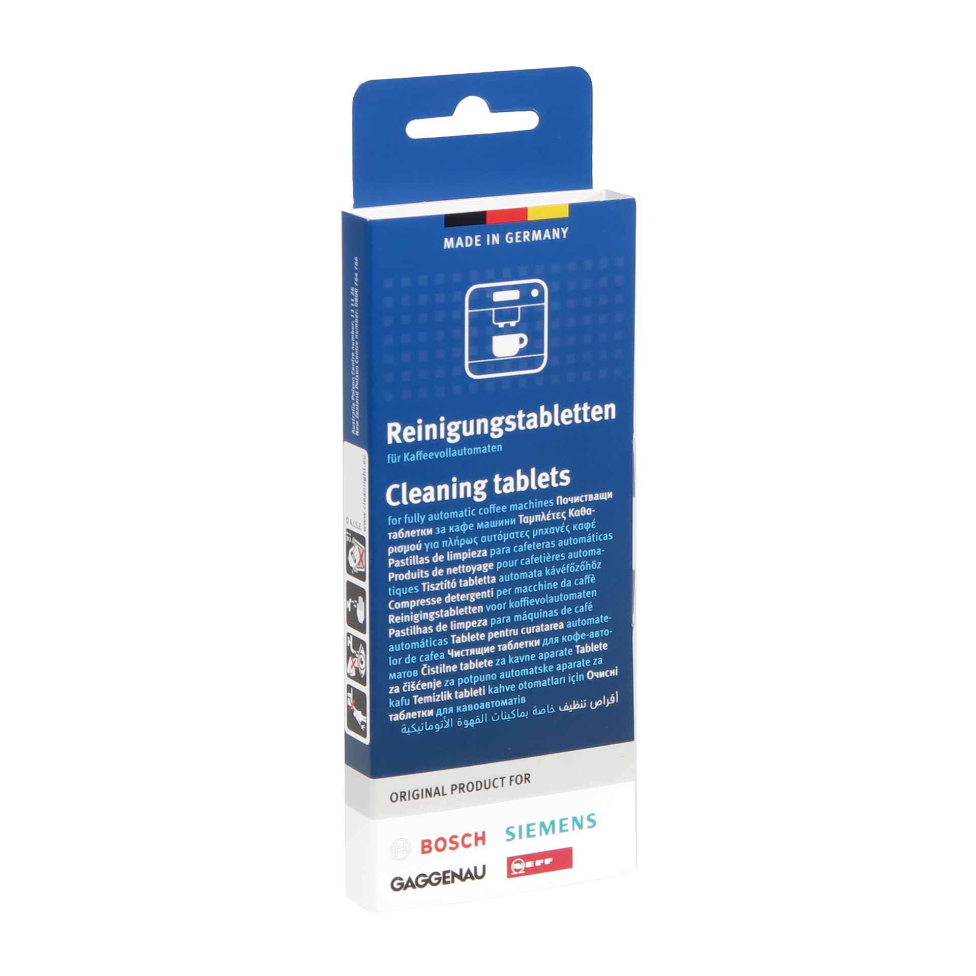 B-Ware BSH Bosch/Siemens Reinigungstabletten, 1 x 10 Stk