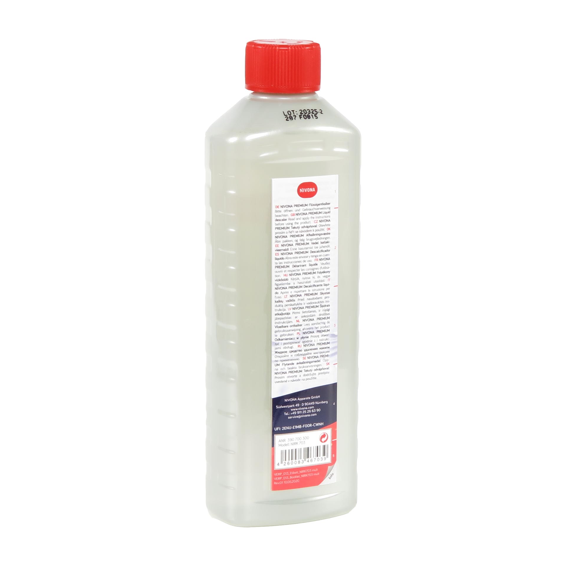 Nivona Flüssig- Entkalker NIRK 703, 500ml