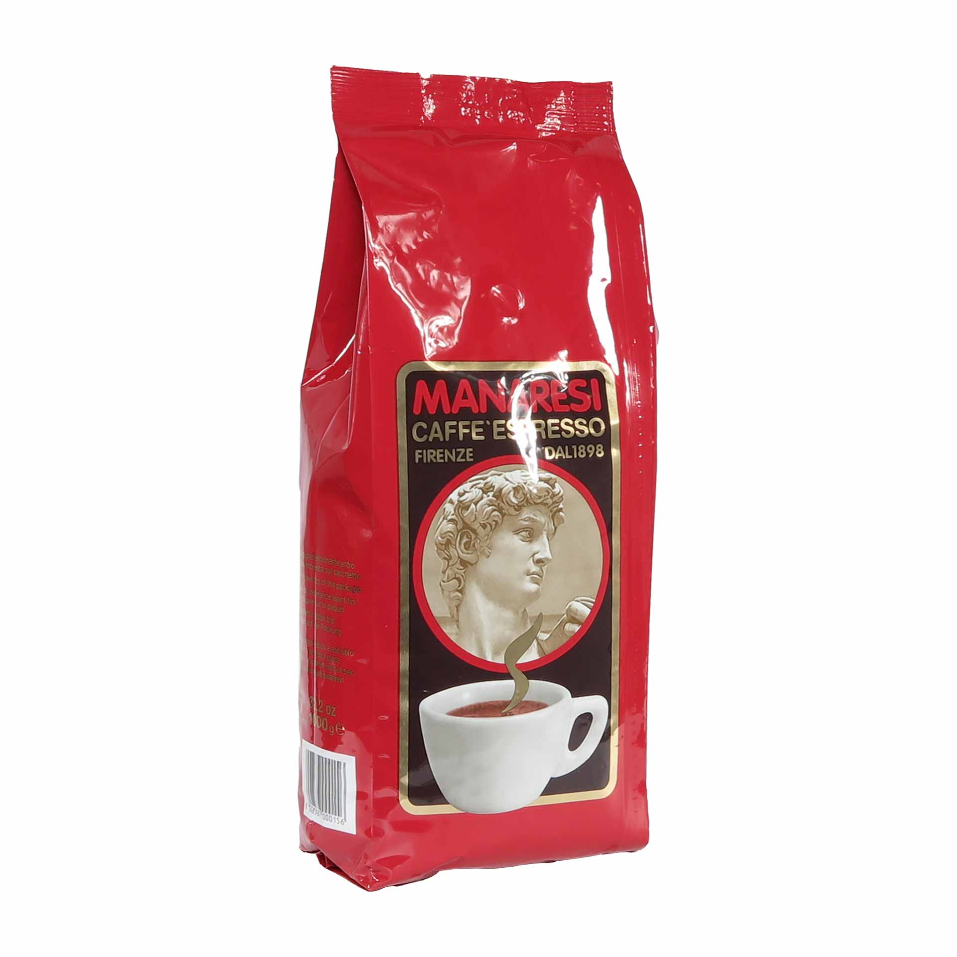 Manaresi Espresso Rosso 1000g Bohnen