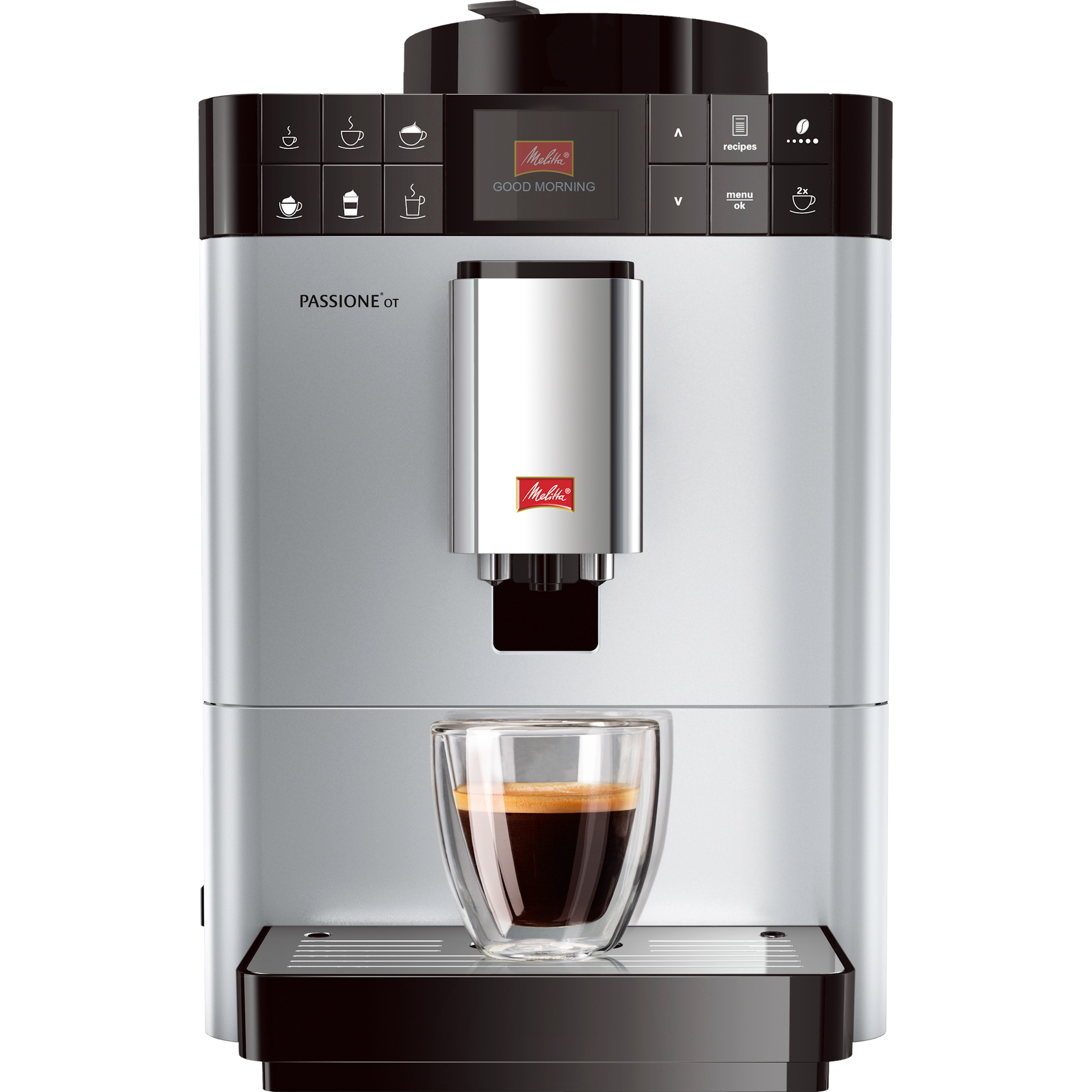Melitta Passione OT F53/1-101 Kaffeevollautomat – Edelstah