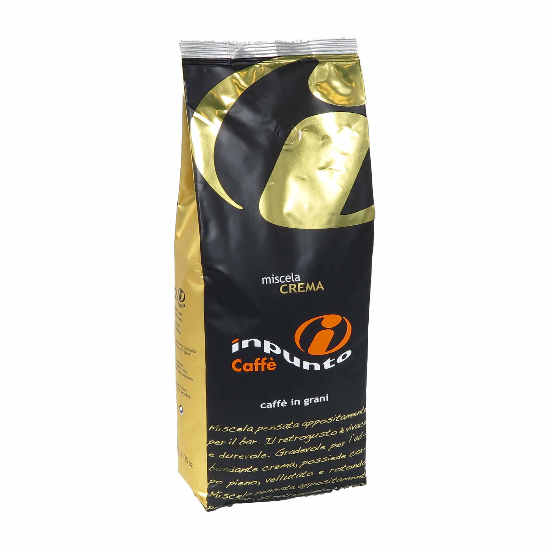 inpunto Caffè Miscela CREMA 1000g, Bohnen