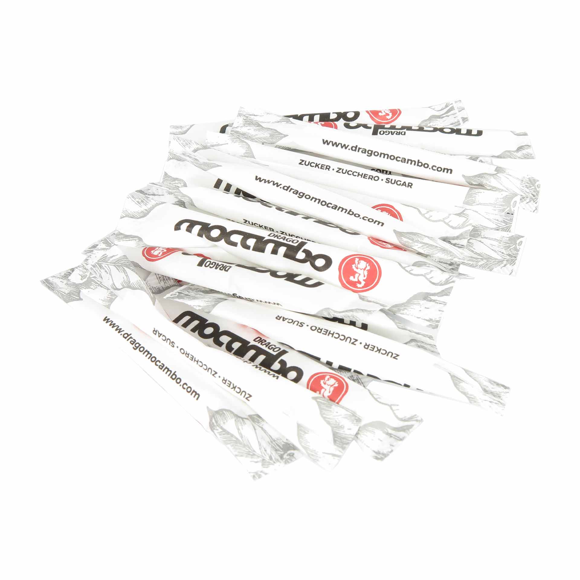 Mocambo Zucker Stick,weißer Feinzucker, 50 x 4g