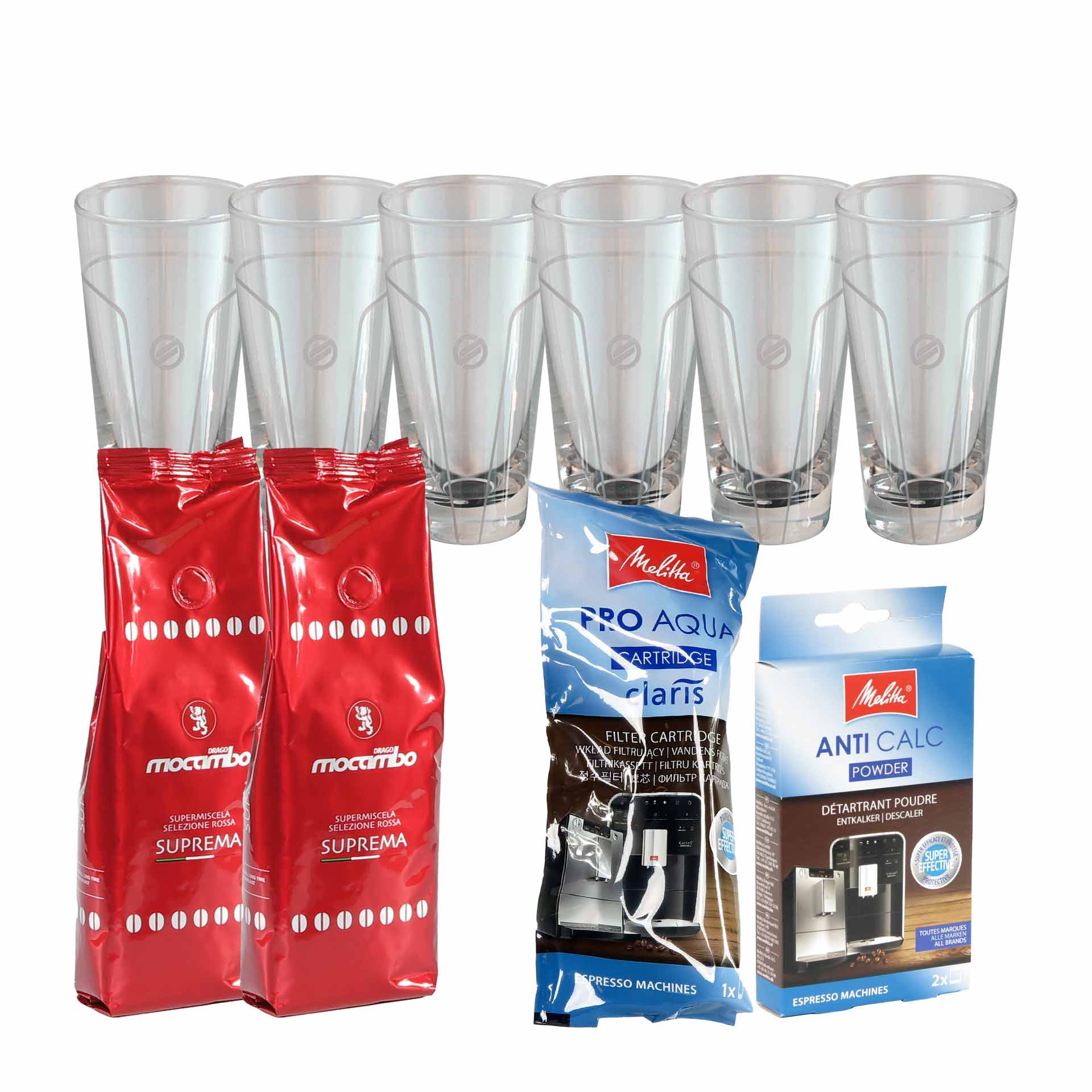 Melitta Passione OT F531-101 Kaffeevollautomat – Edelstahl inkl. Starter - Paket