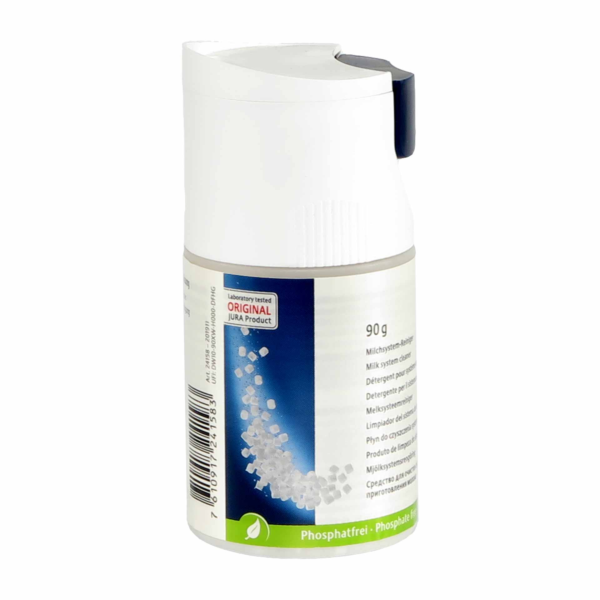 Jura Milchsystem-Reiniger Mini-Tabs 90g mit DOSIERER