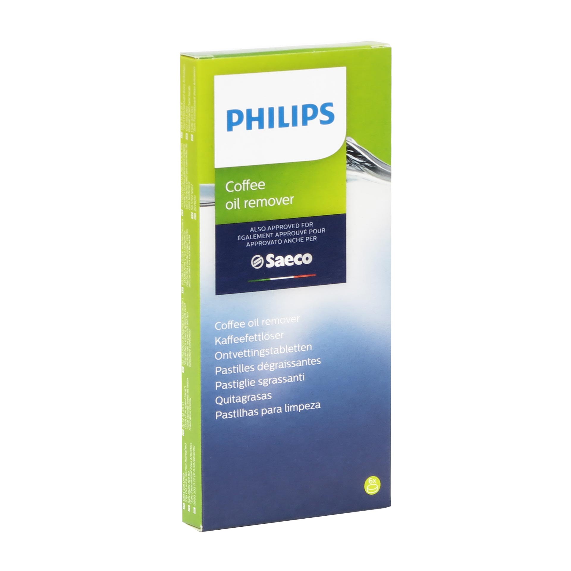 Philips Saeco Reinigungstabletten CA6704/10 CoffeeClean, 6 Stück