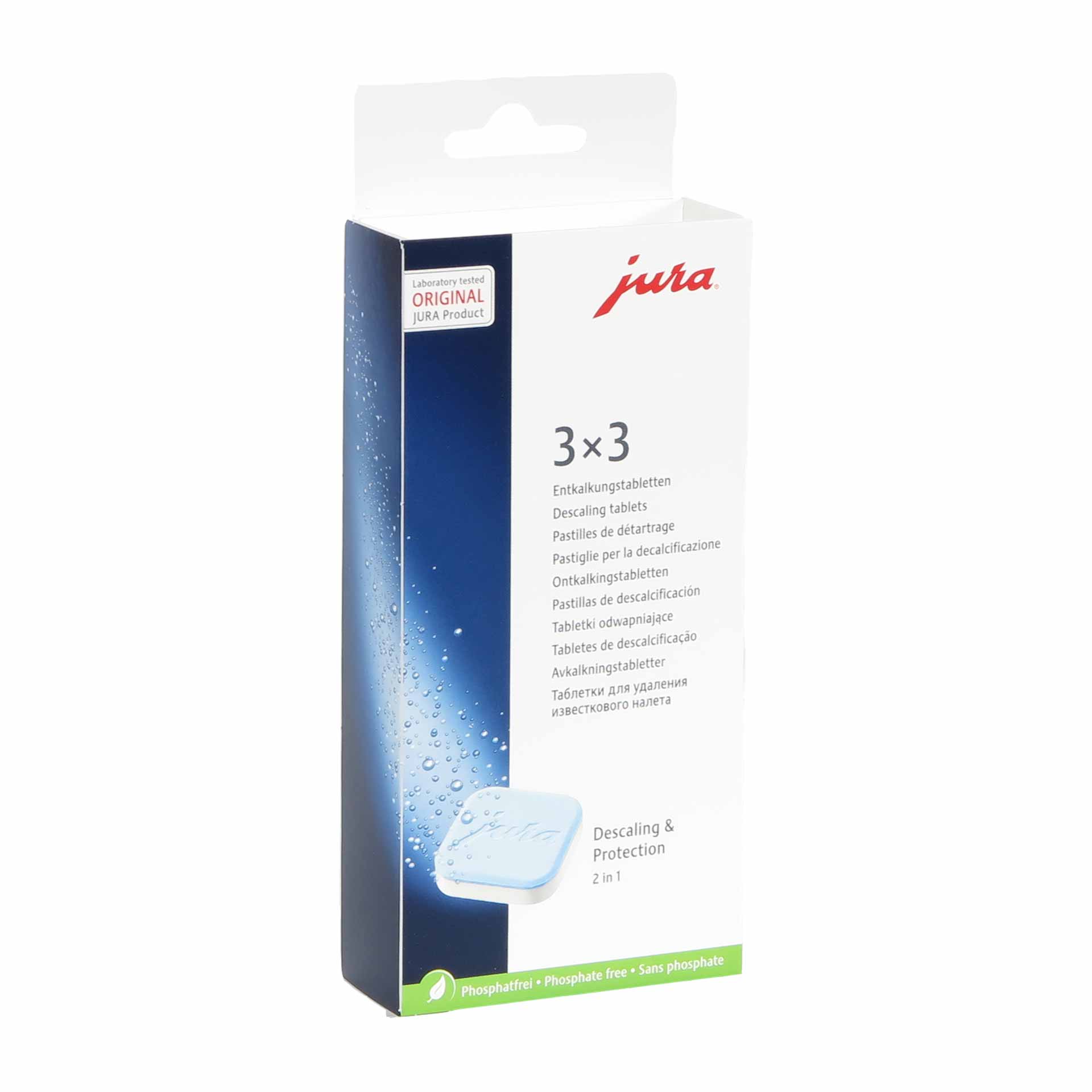 B-Ware Jura Entkalkungstabletten, 3x3 Tbl