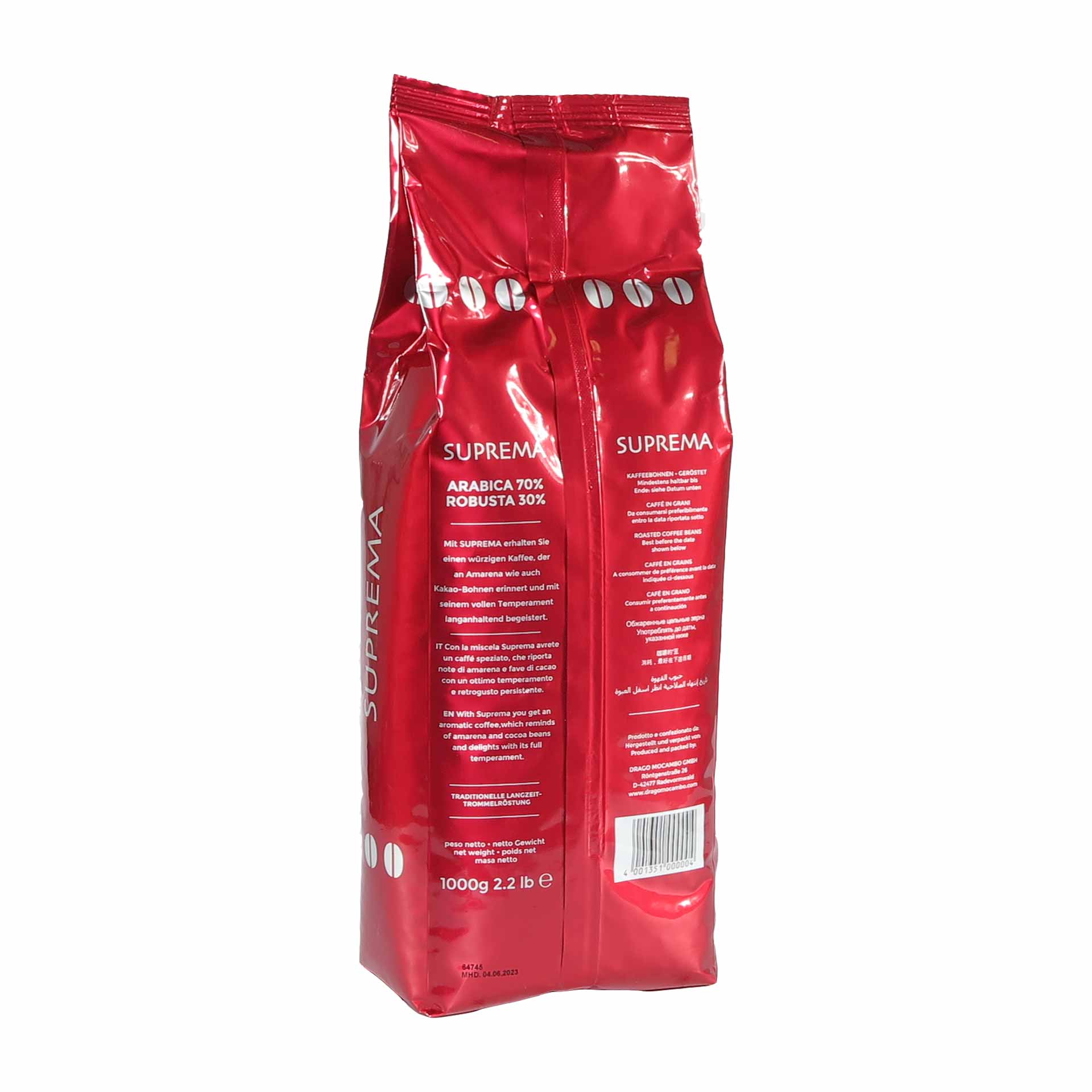 Mocambo Espresso Suprema 1000g Bohnen