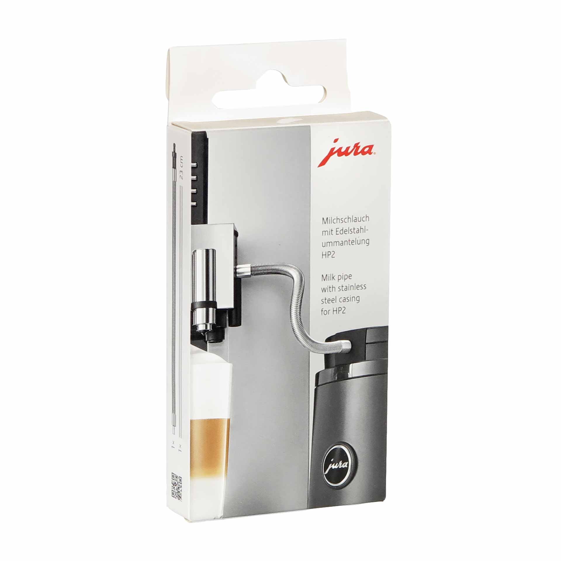 Jura Milchschlauch HP2 mit Edelstahlummantellung für GIGA