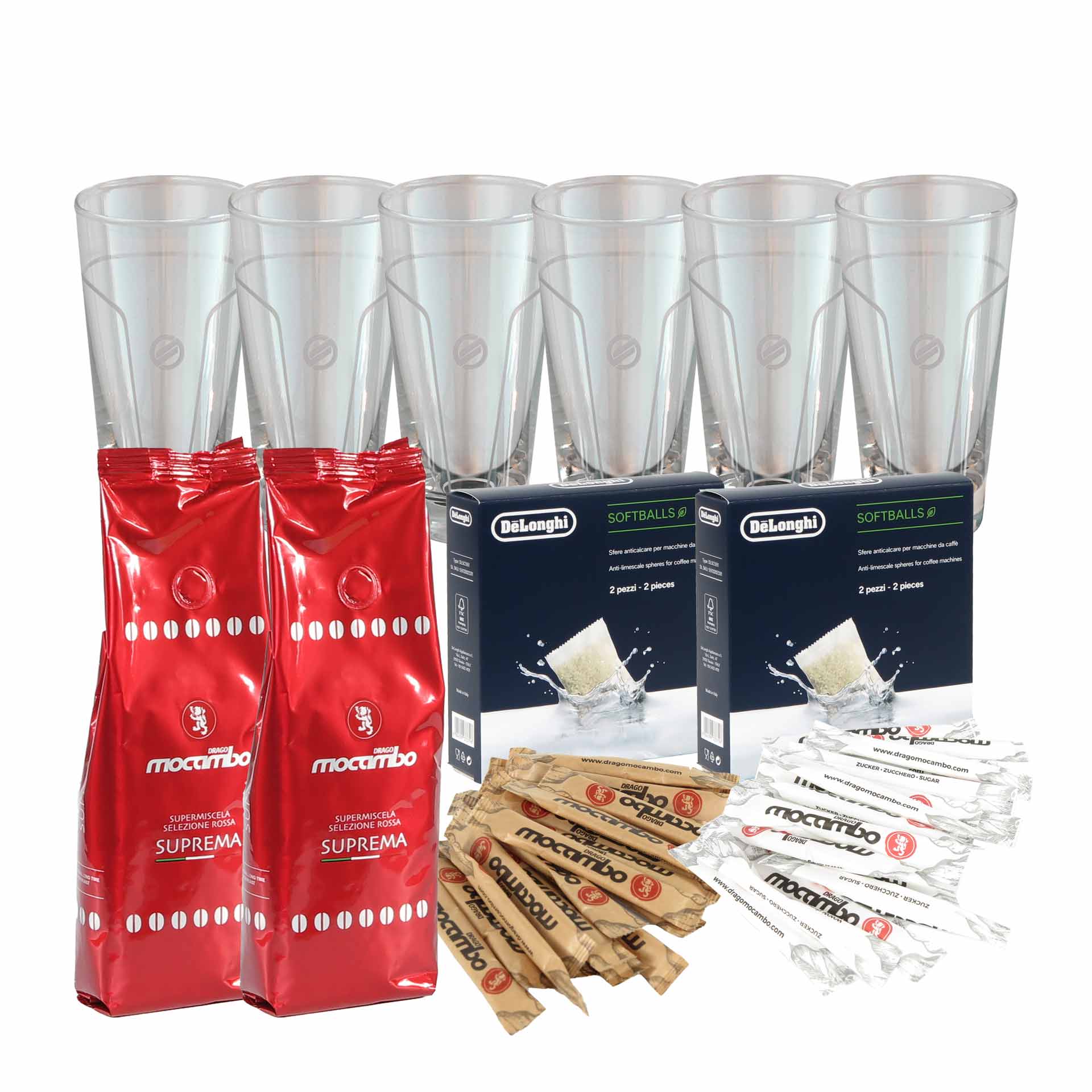 De Longhi Kaffeevollautomat Eletta Explore ECAM450.55.G, grau inkl. Starter-Paket