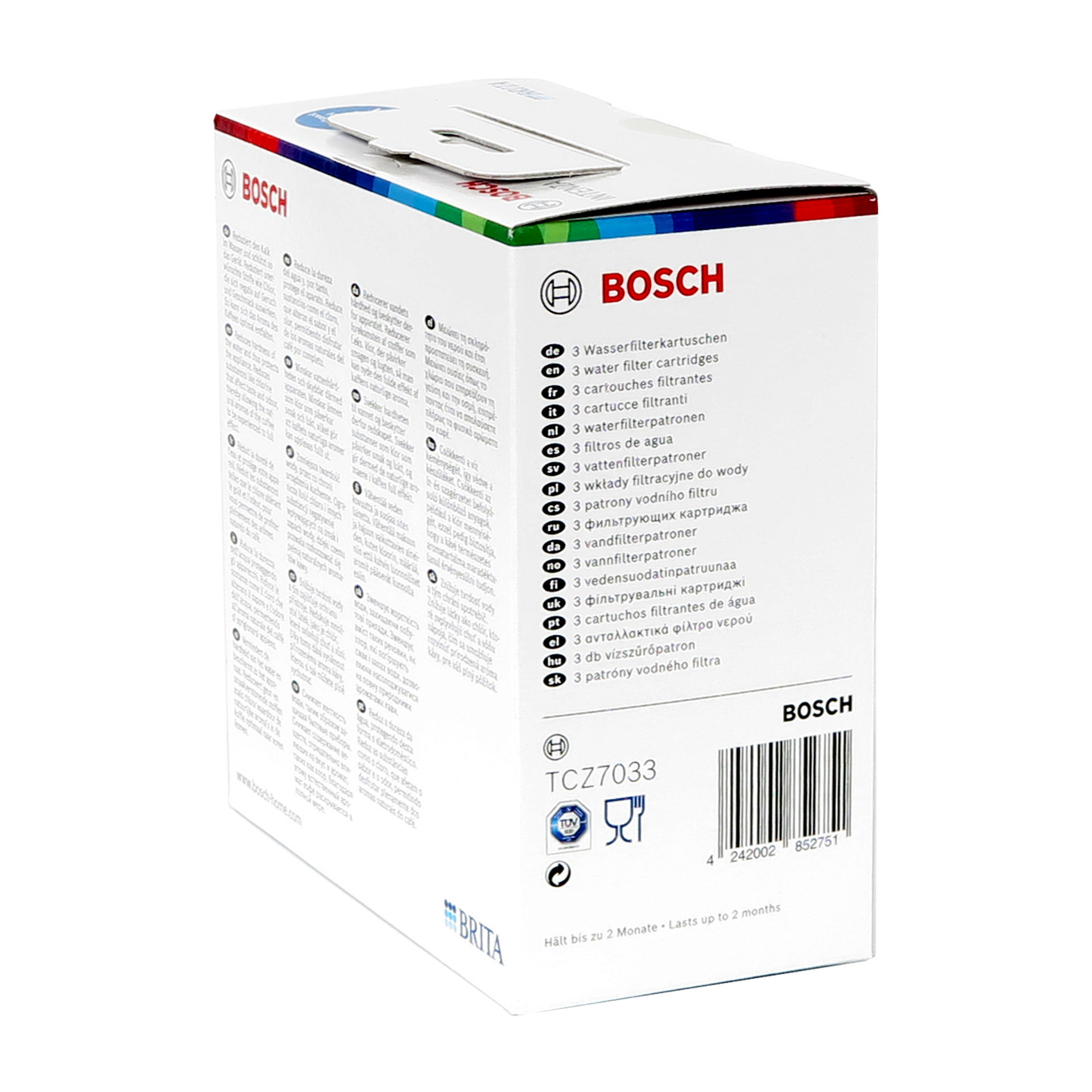 B-Ware Bosch TCZ7033 VERO Wasserfilter Brita Intenza 3er Set
