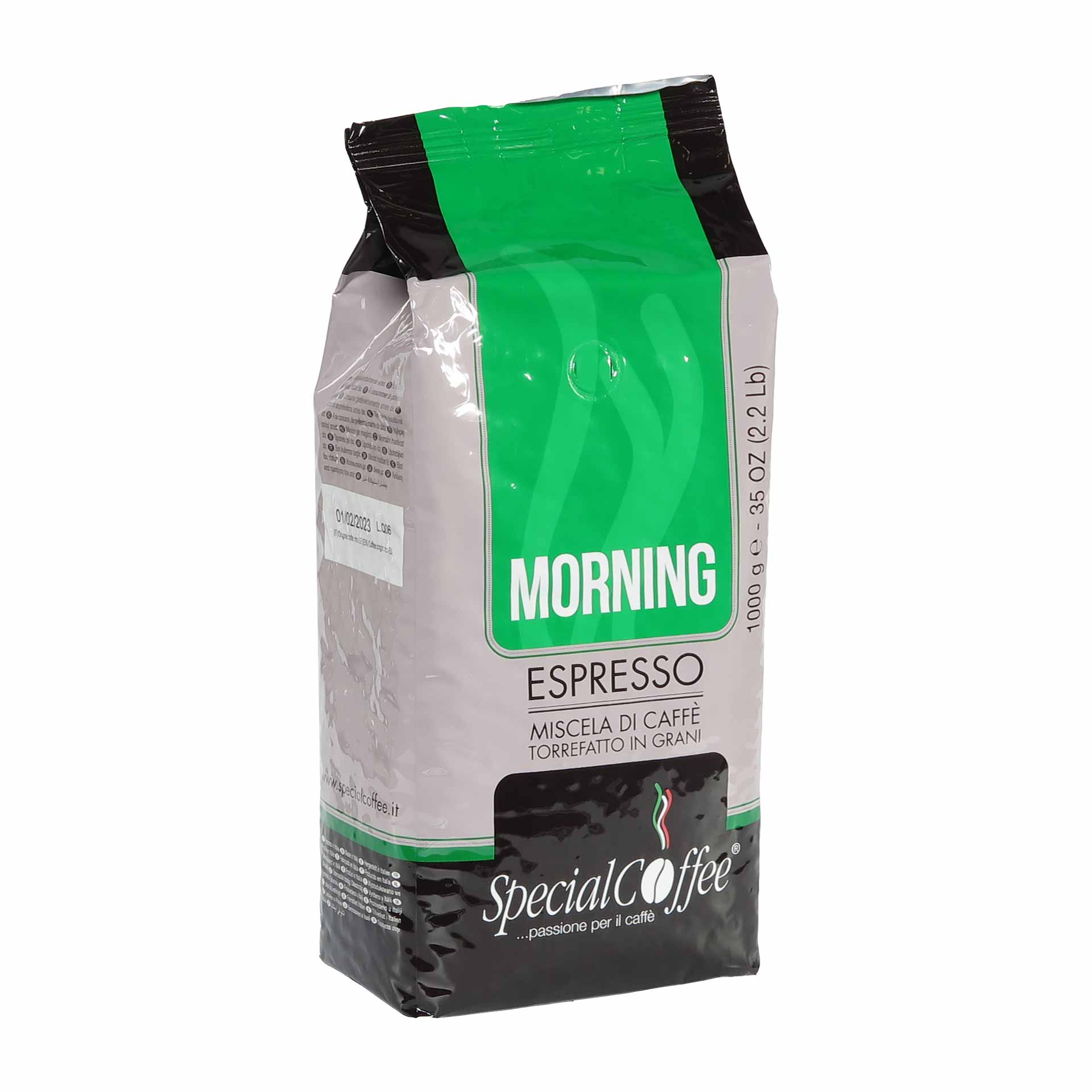 Special Coffee Espresso Morning Arabica 1000g Bohnen